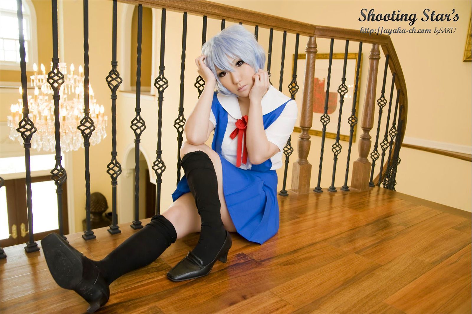 [Cosplay] 2013.03.26 Evangelion - Big Tits Rei Ayanami 1